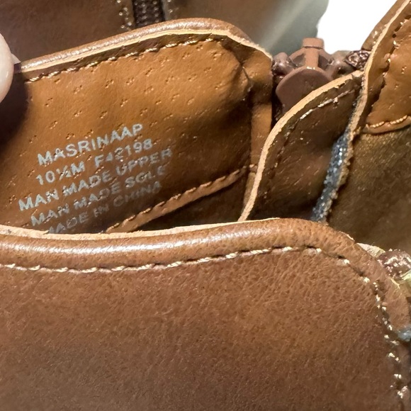 NWT | Style & Co Cognac Brown Ankle Boots | Size 10.5 | Includes Box! - Picture 6 of 10